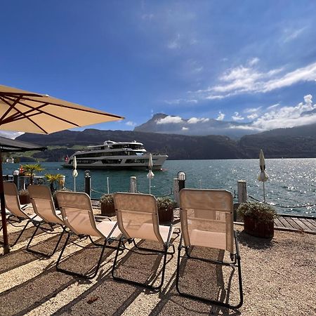Seehotel Riviera At Lake Lucerne Gersau Exterior foto