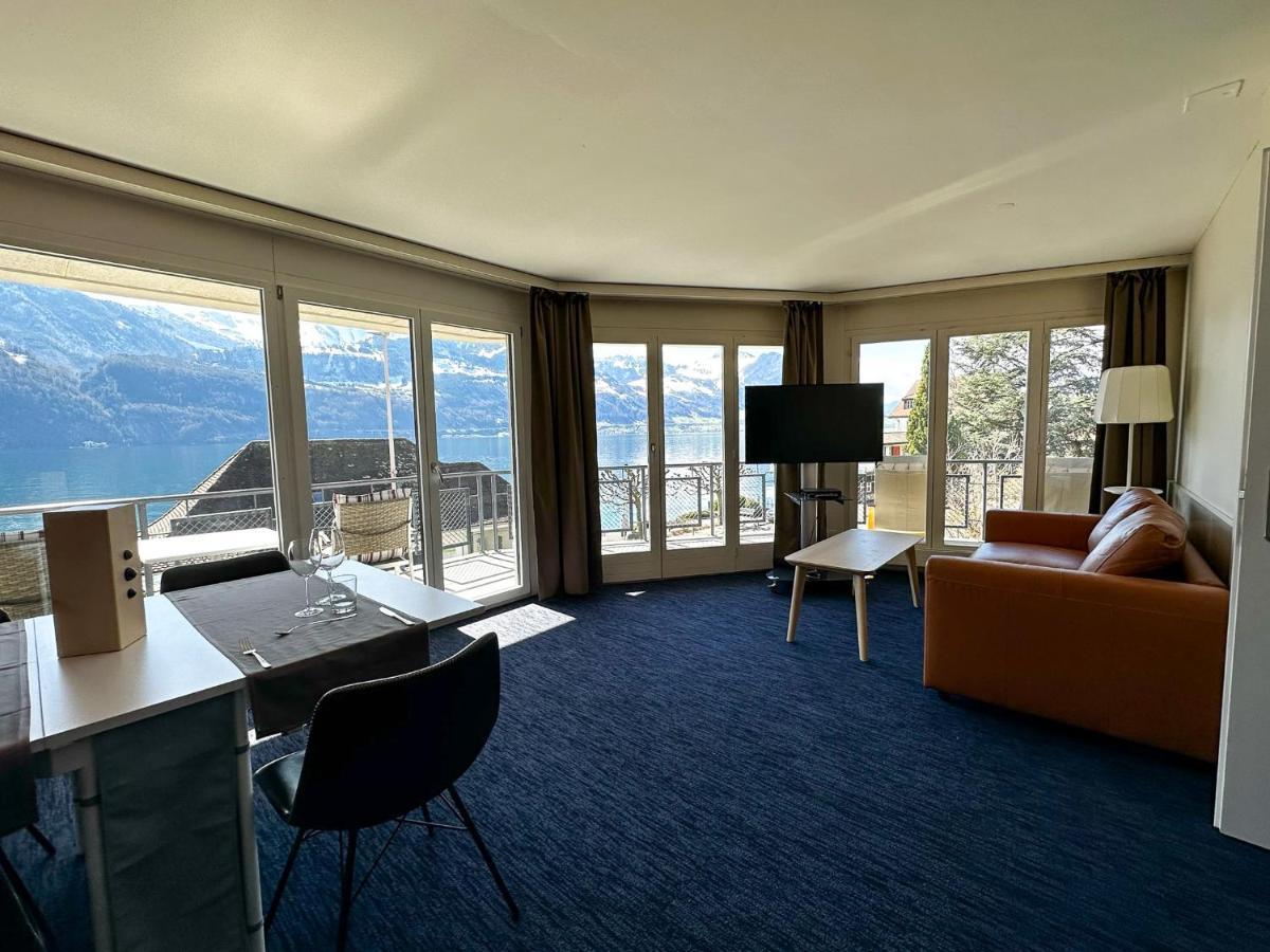 Seehotel Riviera At Lake Lucerne Gersau Exterior foto