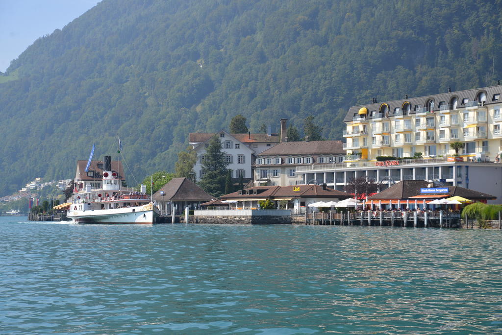 Seehotel Riviera At Lake Lucerne Gersau Exterior foto